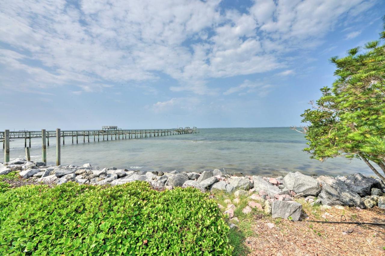 Waterfront Harkers Island Home Sunset View And Dock מראה חיצוני תמונה