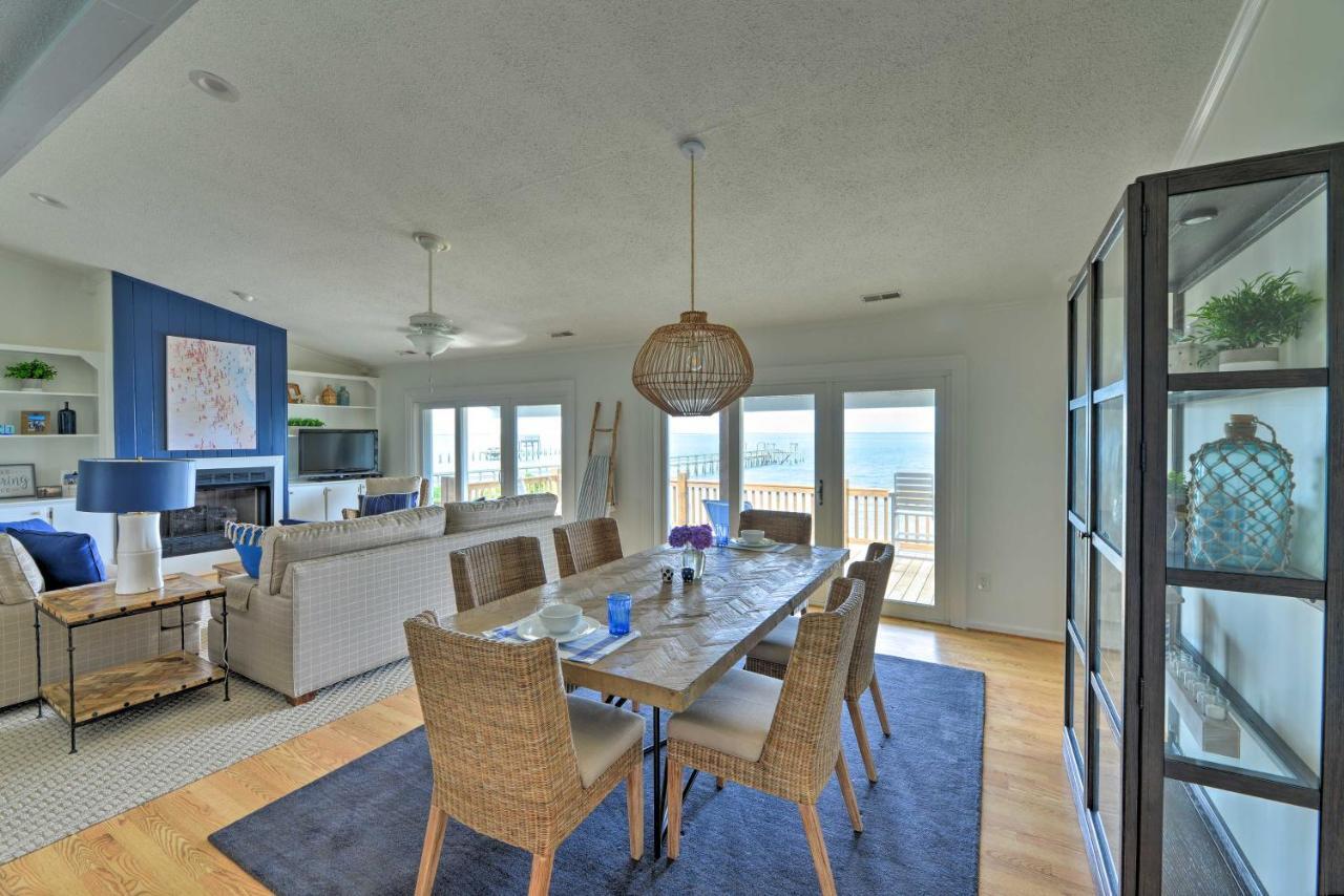 Waterfront Harkers Island Home Sunset View And Dock מראה חיצוני תמונה
