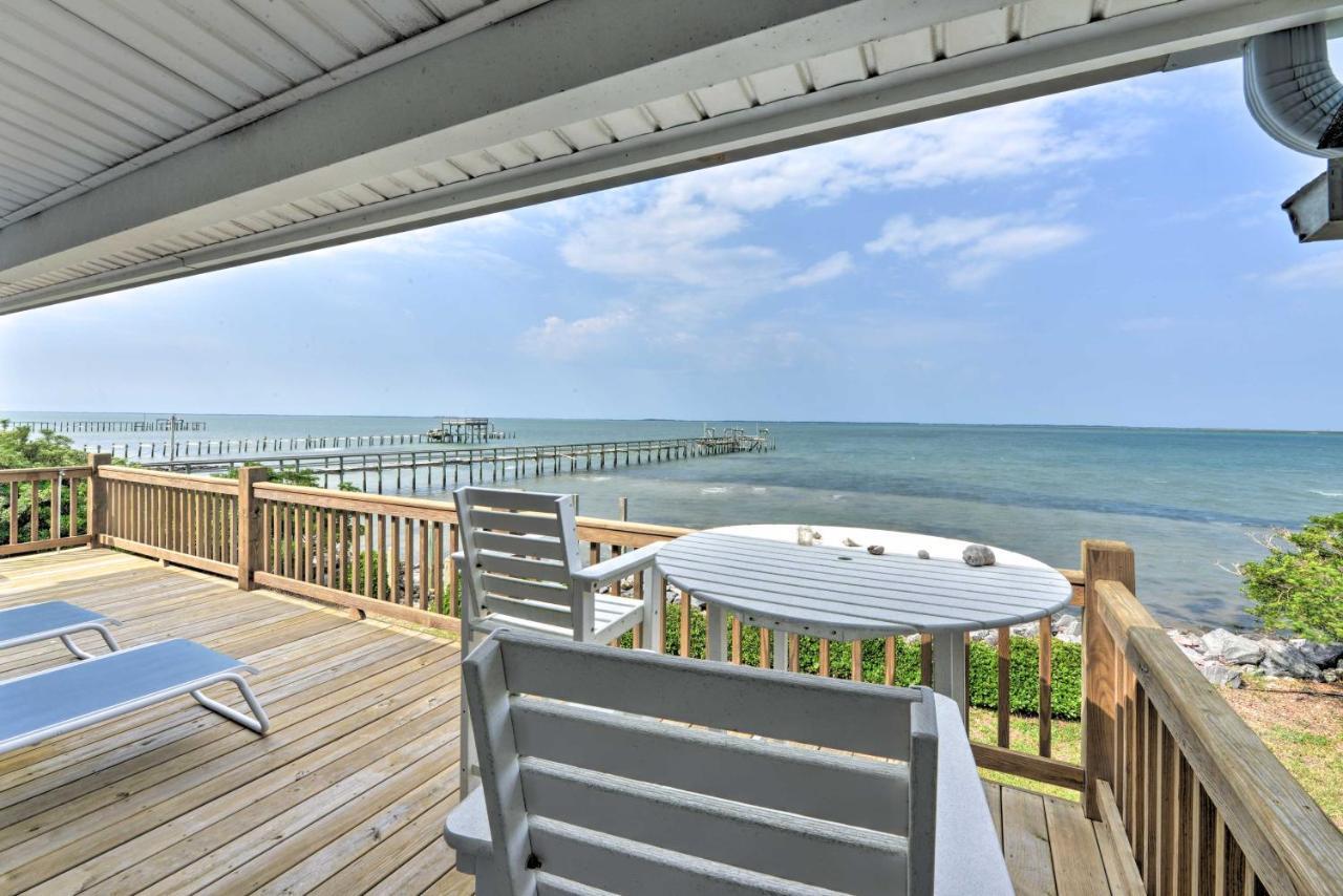 Waterfront Harkers Island Home Sunset View And Dock מראה חיצוני תמונה