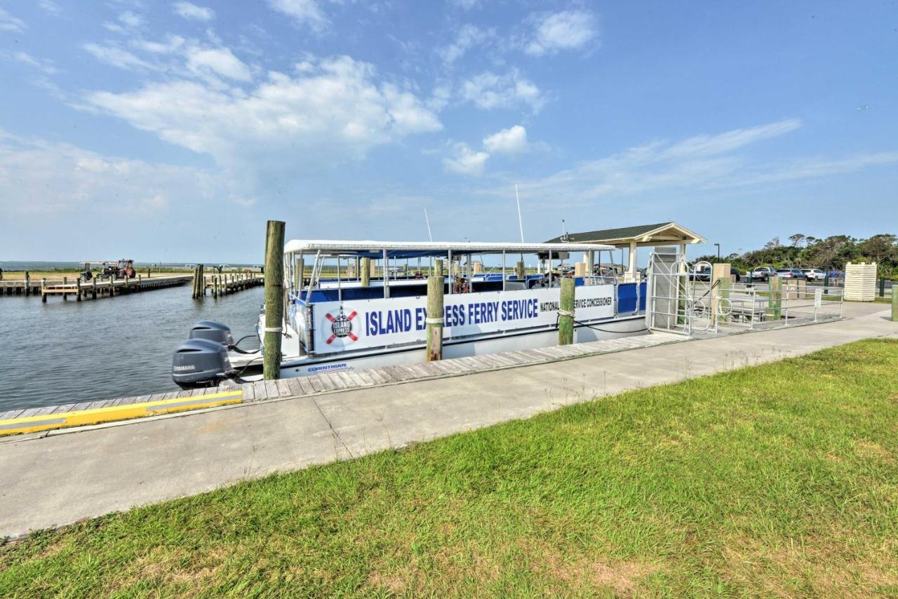 Waterfront Harkers Island Home Sunset View And Dock מראה חיצוני תמונה