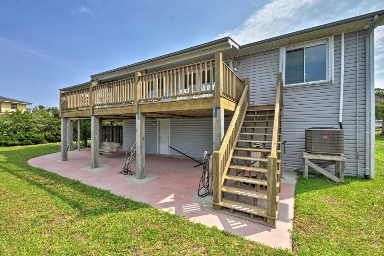 Waterfront Harkers Island Home Sunset View And Dock מראה חיצוני תמונה